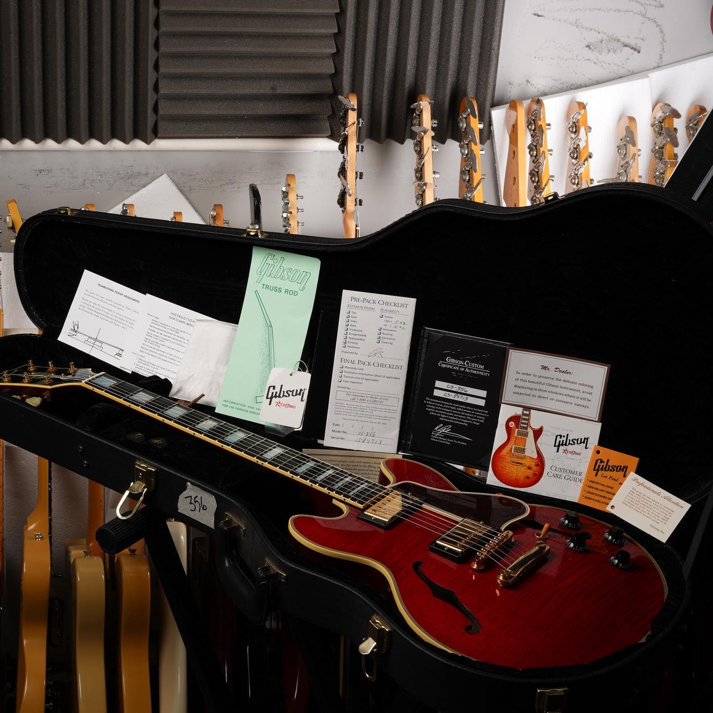 Gibson Custom Shop CS-356 2008 - Faded Cherry