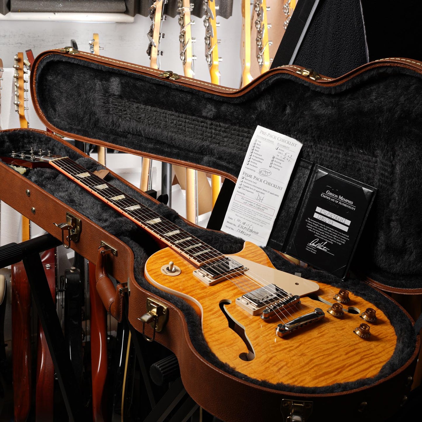 Gibson Memphis ES-Les Paul 2016 - Transparent Amber