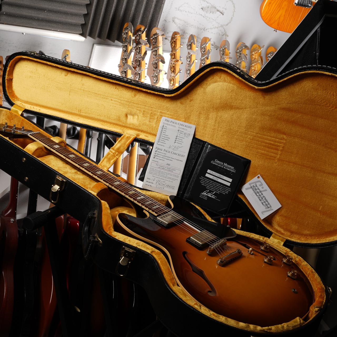 Gibson Memphis '63 ES-335 Block 2015 - Historic Burst VOS