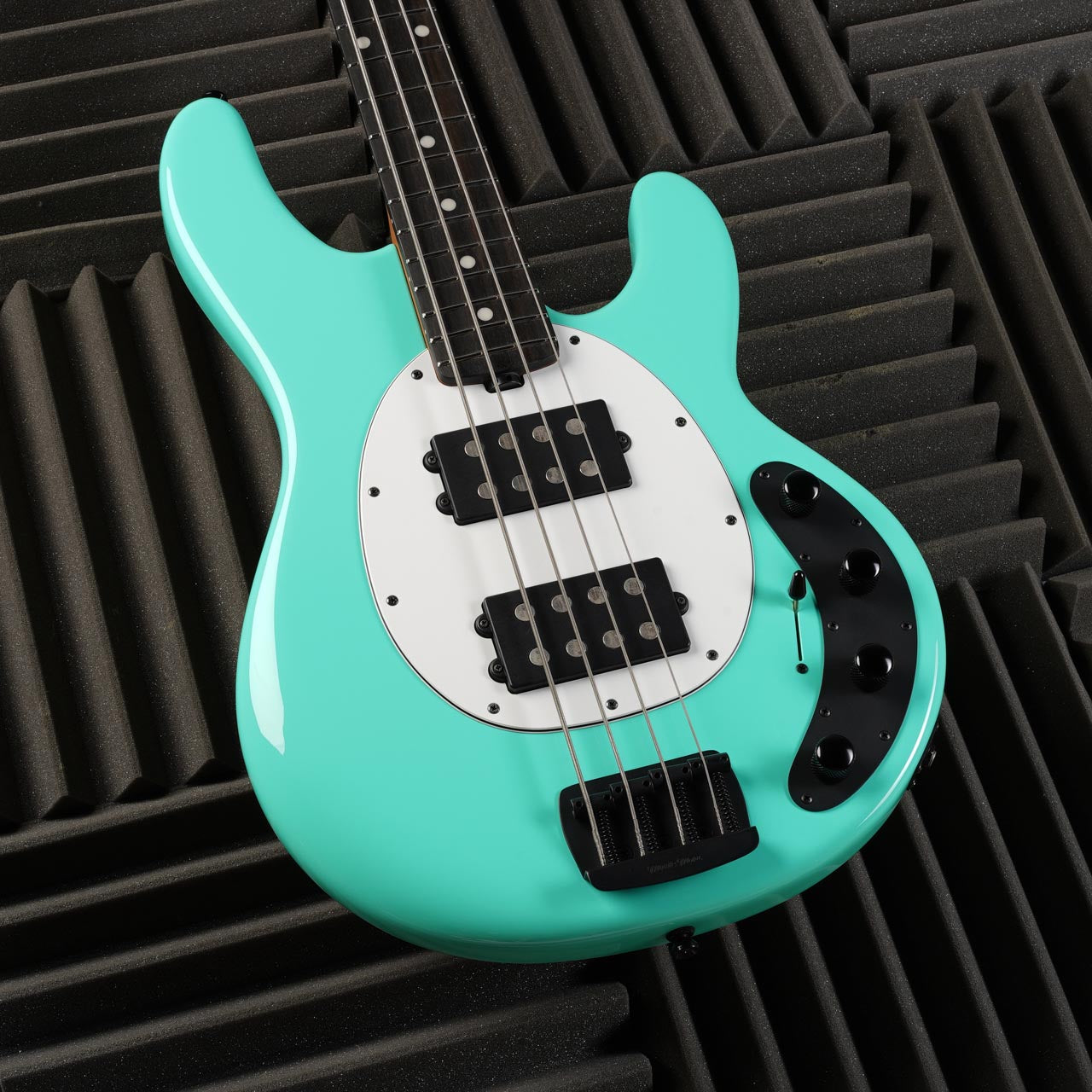 Ernie Ball Music Man StingRay Special 4 HH with Ebony Fretboard - 2019 - Cruz Teal