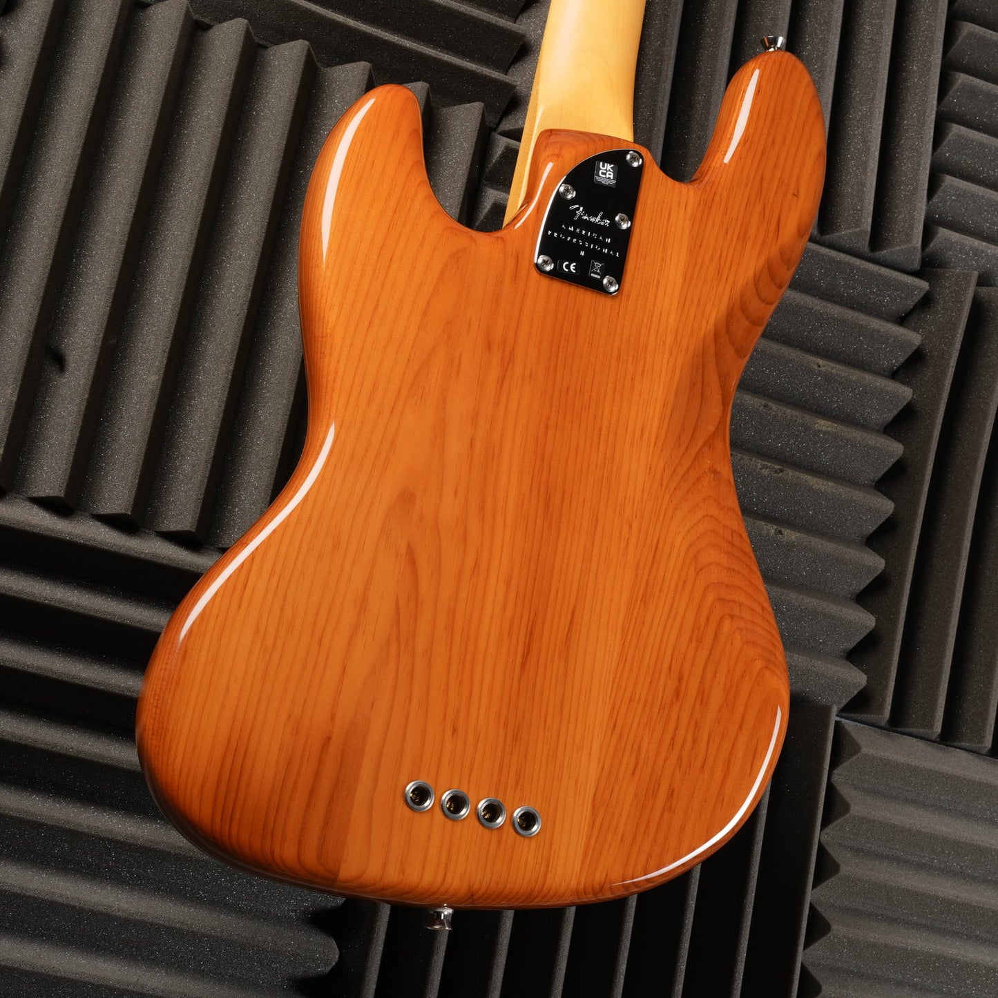 Fender American Professional II Jazz Bass with Maple Fretboard 2023 - Roasted Pine