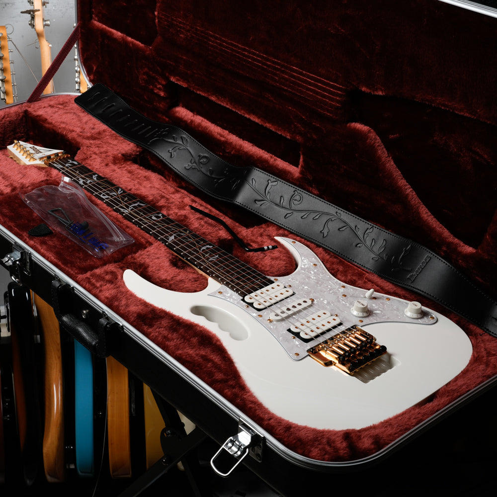 Ibanez JEM7V-WH Steve Vai Signature with Rosewood Fretboard 2009 - White
