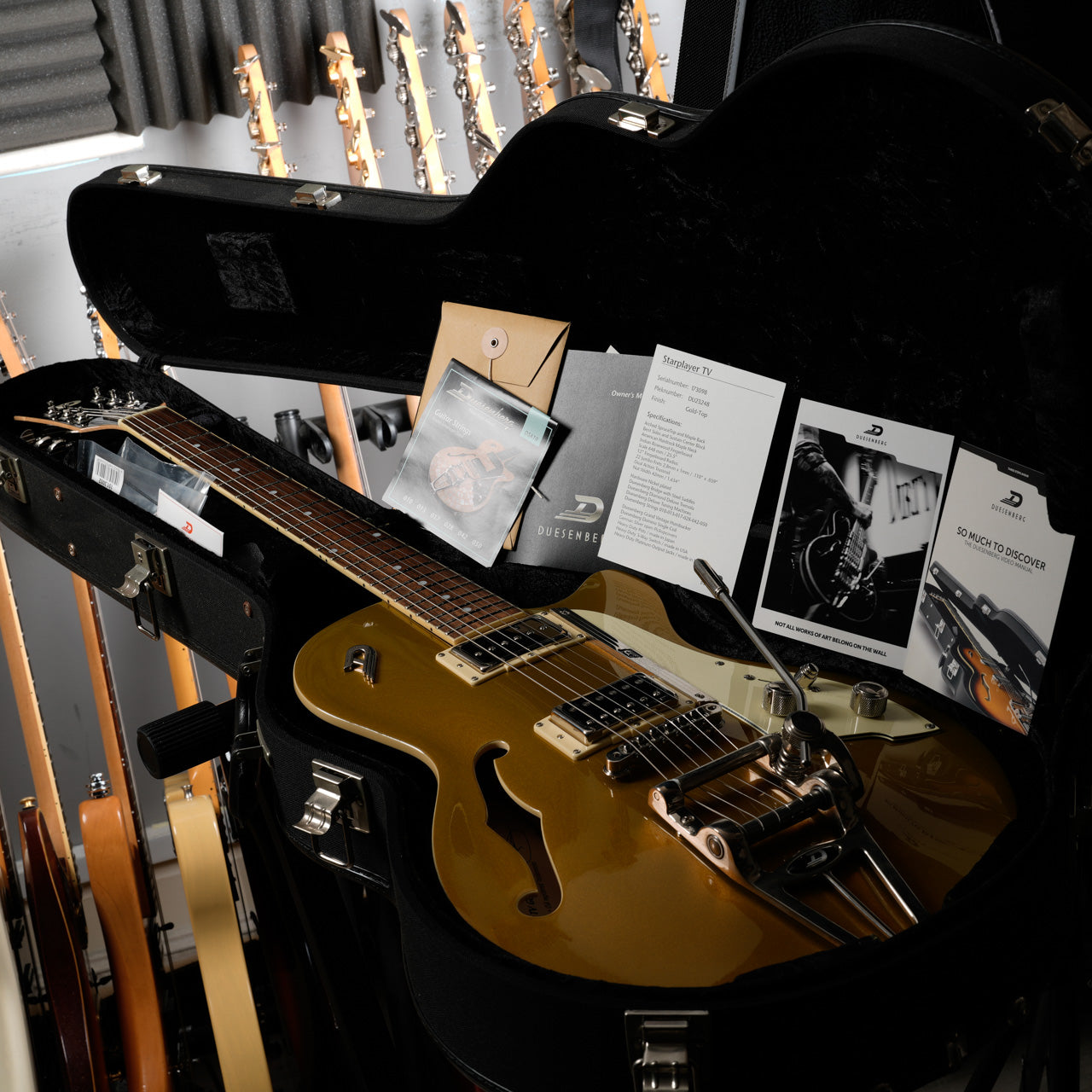 Duesenberg Starplayer TV 2010s - Gold Top