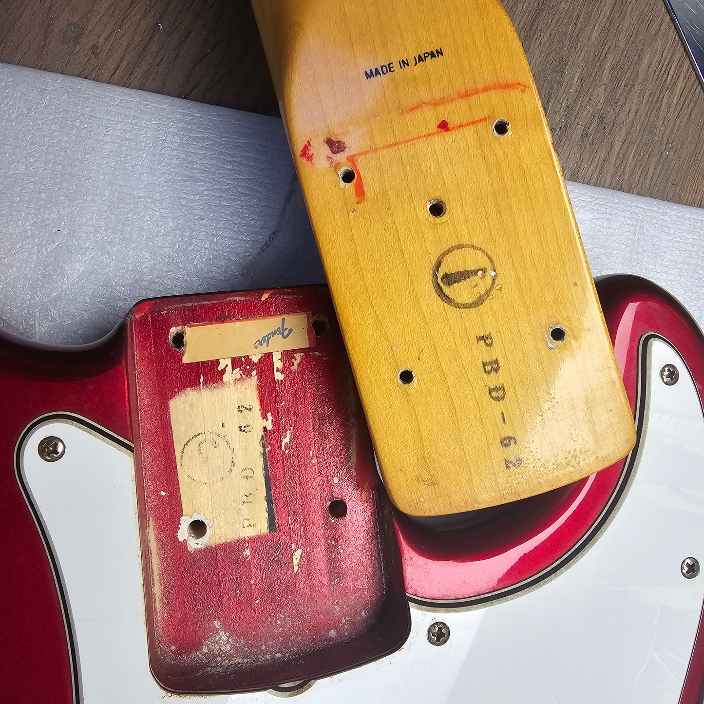 Fender PB-62 "A0" Serial 1984 - Candy Apple Red