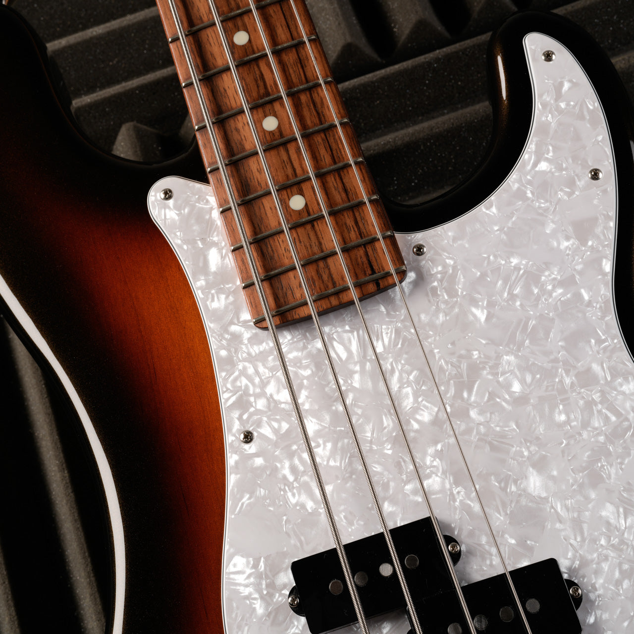 Fender MIJ Hybrid II Precision Bass with Rosewood Fretboard 2021 - Metallic 3-Color Sunburst