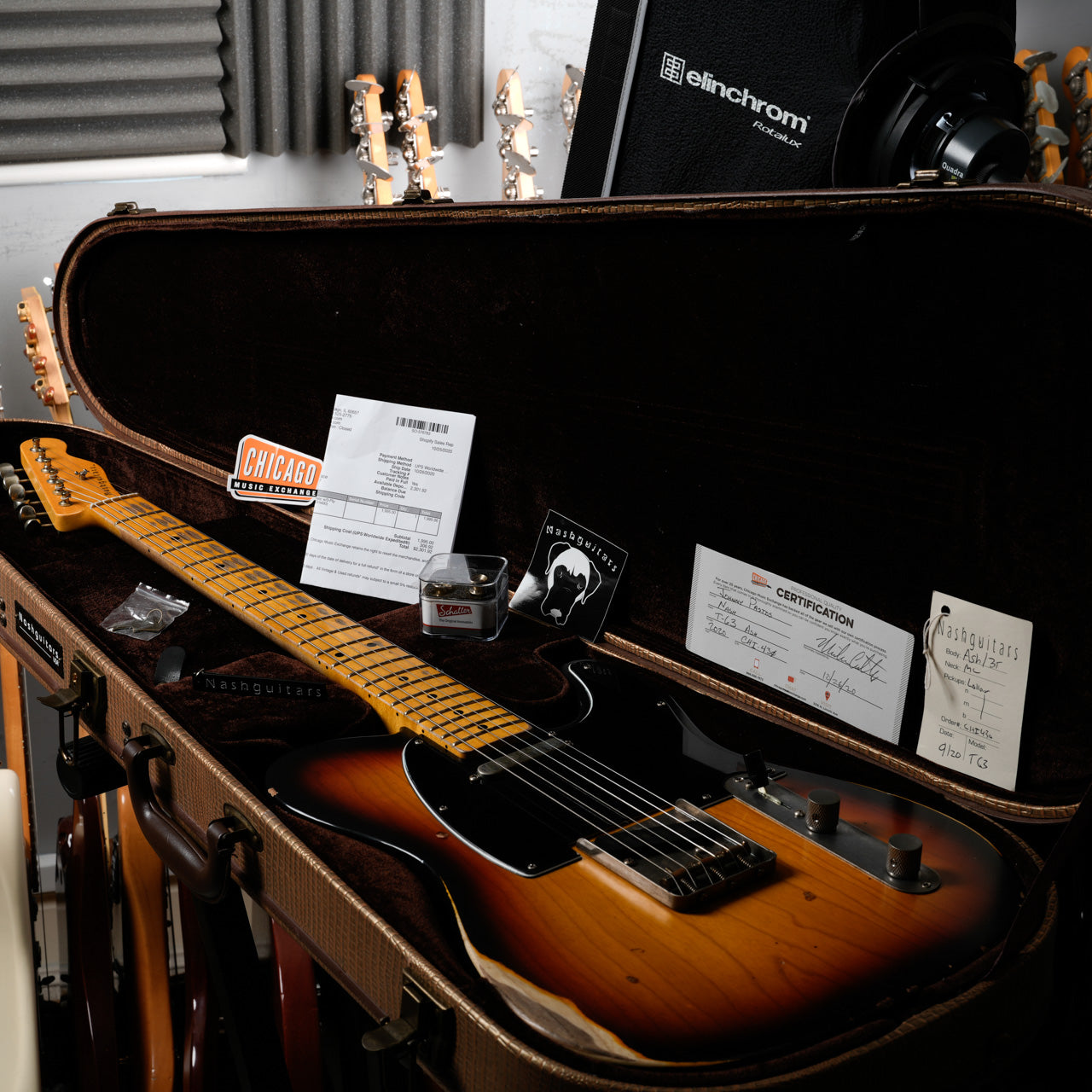 Nash T-63 - 2020 - 3-Tone Sunburst