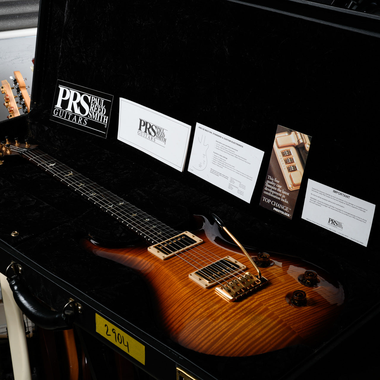PRS Custom 22 Tremolo Artist Package - 2006 - Mccarty Tobacco Wrap