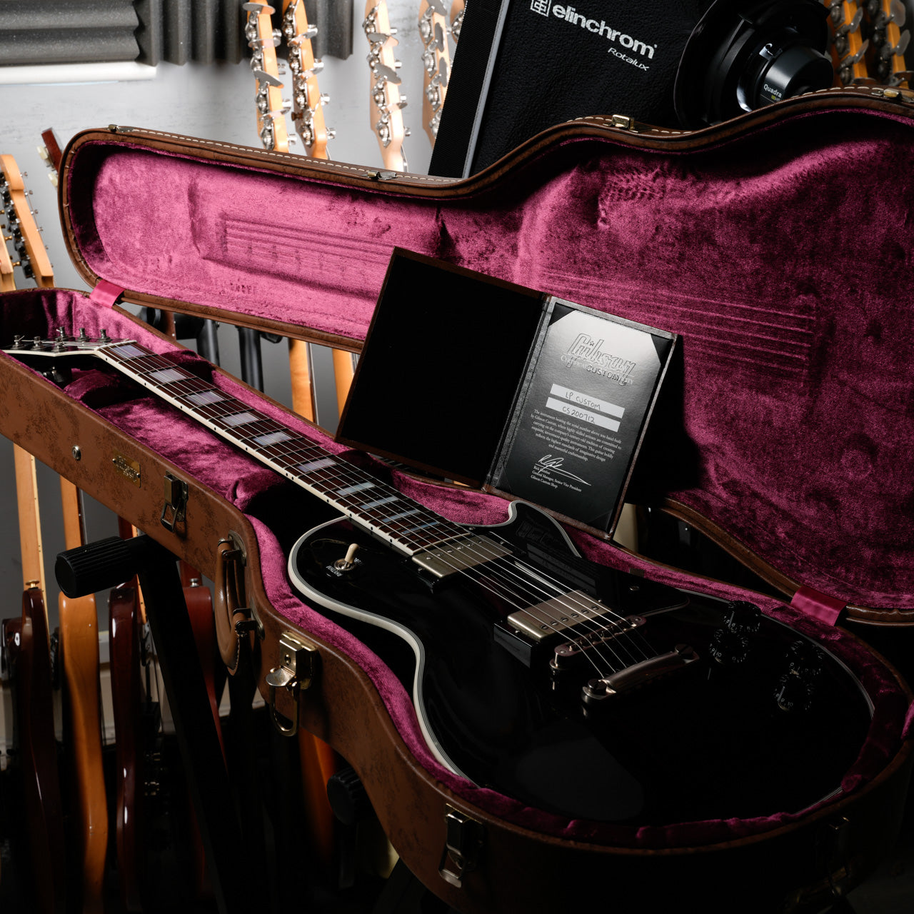 Gibson Les Paul Custom Rosewood Maduro 2012 - Maduro Brown VOS