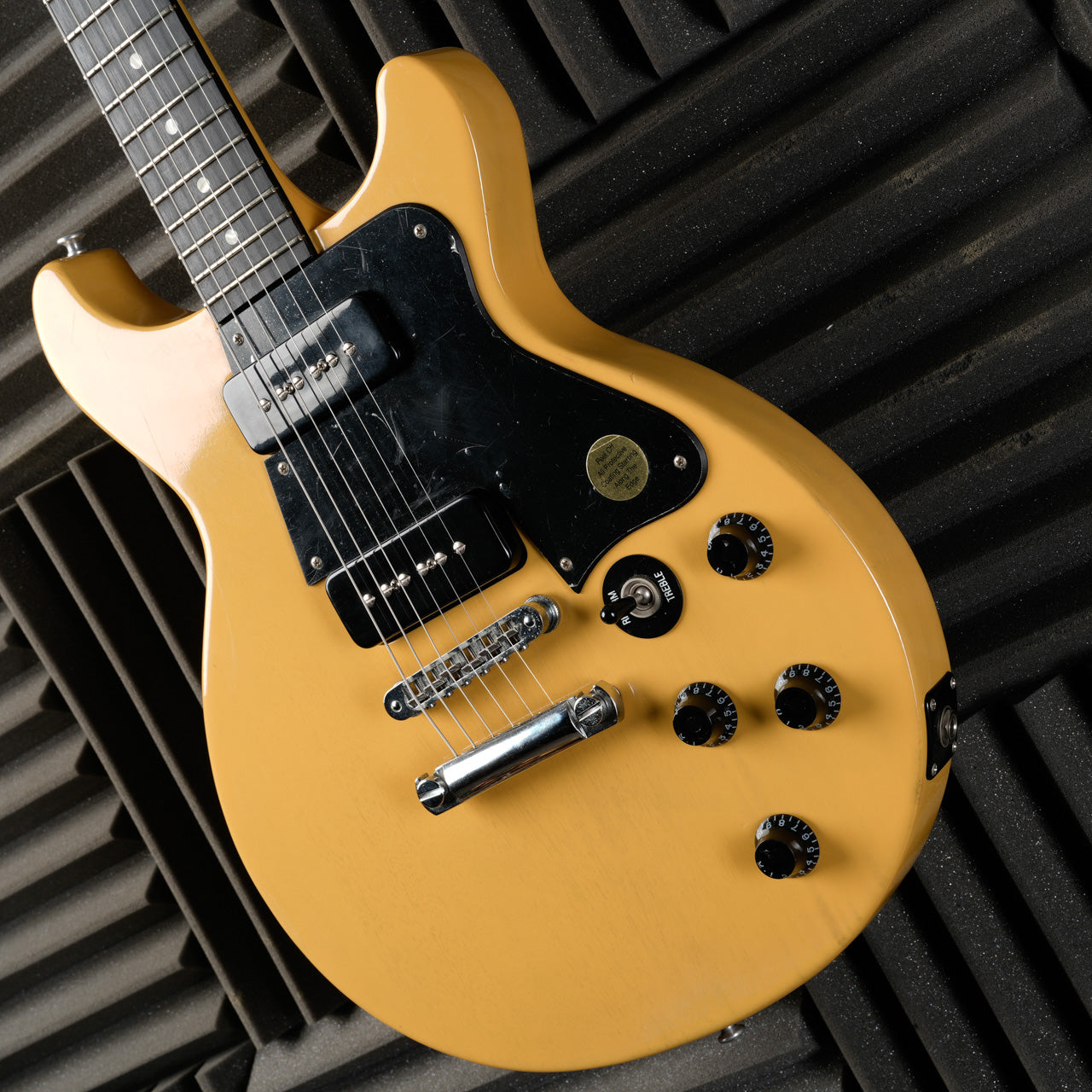 Gibson Ltd Edition Les Paul Double Cutaway Special P-90 Ebony Fretboard 2009 - Gloss Yellow