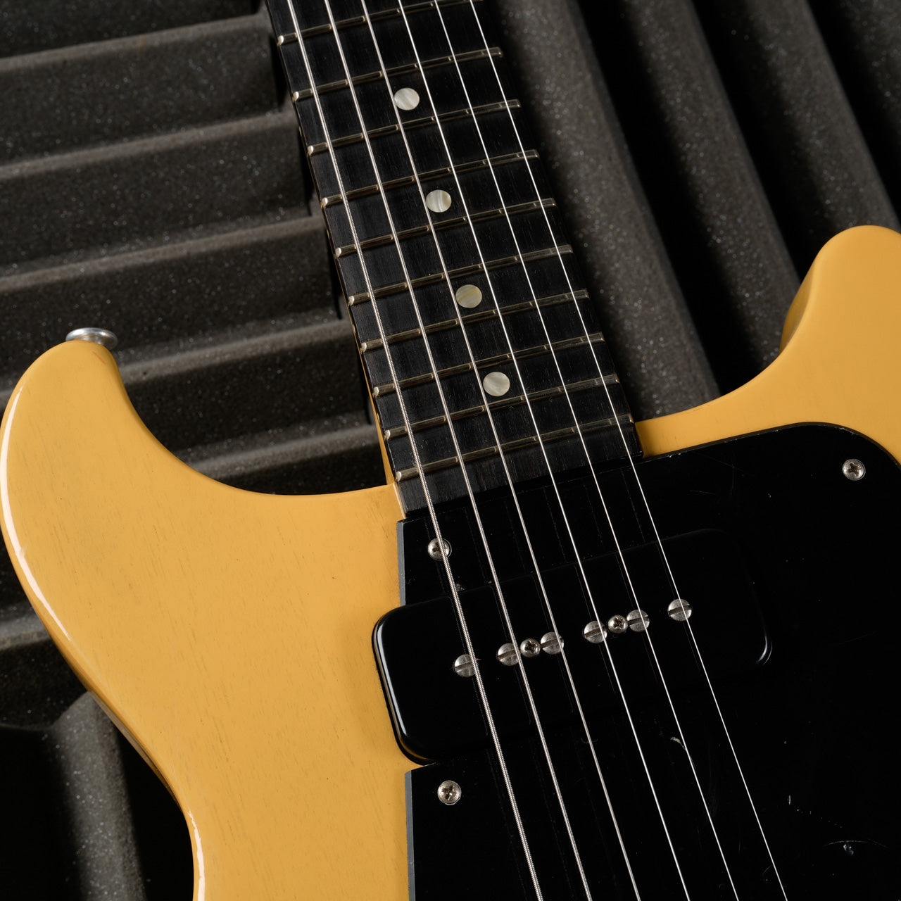 Gibson Ltd Edition Les Paul Double Cutaway Special P-90 Ebony Fretboard 2009 - Gloss Yellow