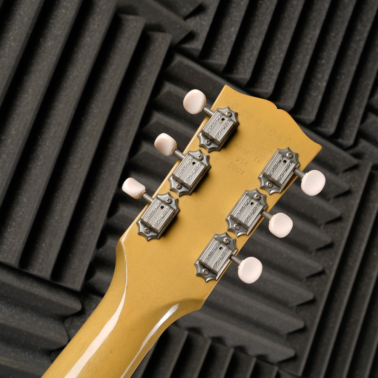 Gibson Ltd Edition Les Paul Double Cutaway Special P-90 Ebony Fretboard 2009 - Gloss Yellow