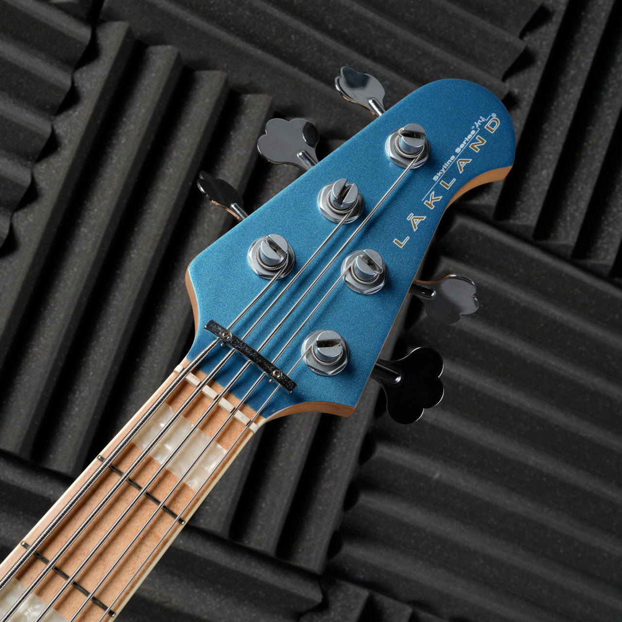 Lakland Skyline DJ-5 Darryl Jones Signature 5-String with Maple Fretboard 2008 - Lake Placid Blue