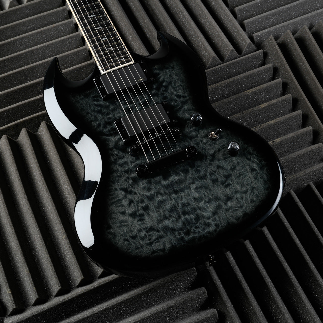 Epiphone SG Custom Prophecy EX 2008 - Midnight Ebony