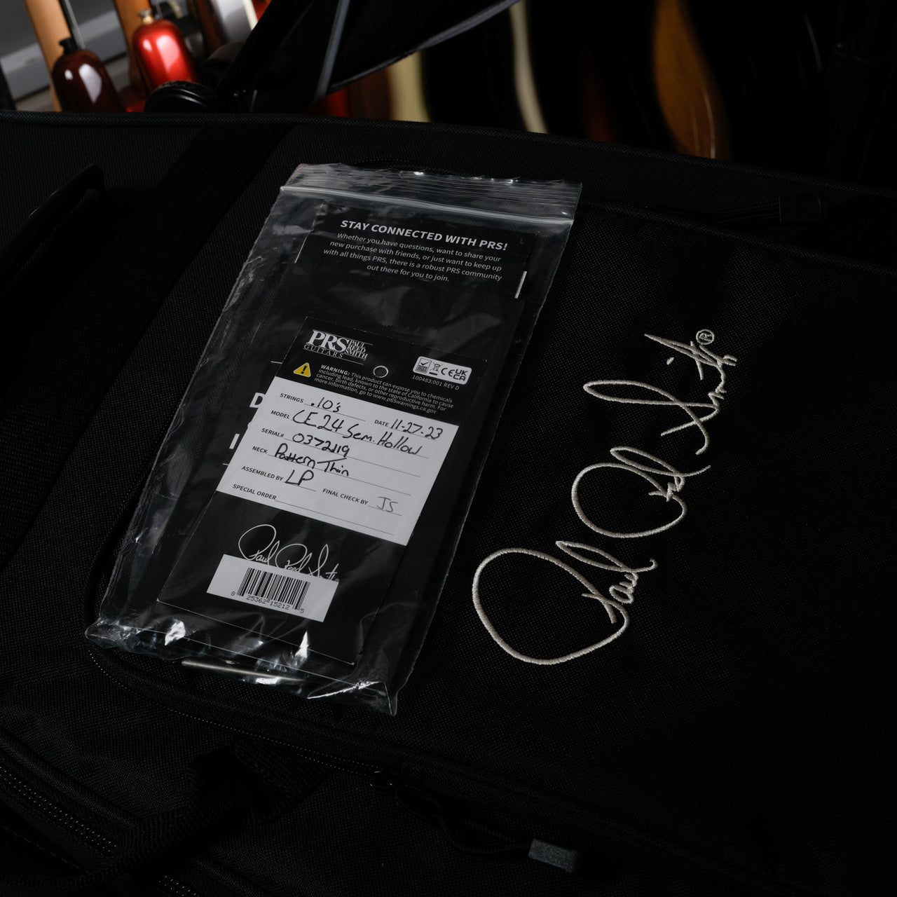 PRS Ltd Edition 57/08 CE 24 Semi-Hollow with Ebony Fretboard 2023 - Whale Blue