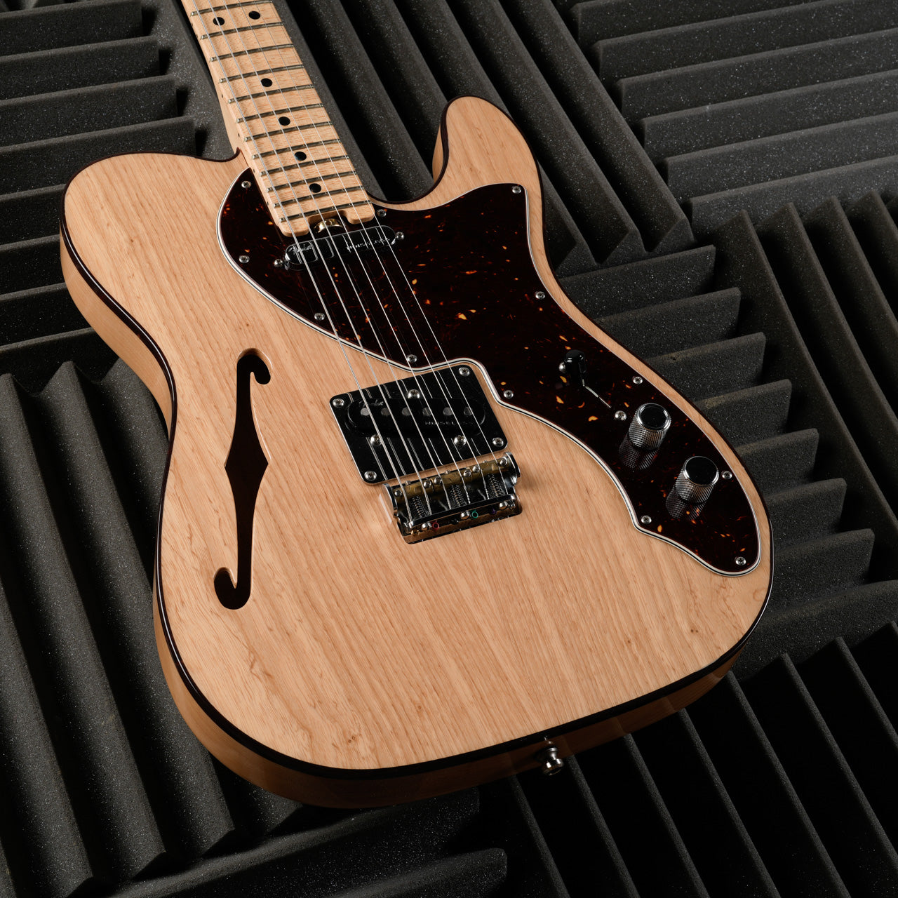 Fender American Elite Telecaster Thinline with Maple Fretboard 2019 - Natural