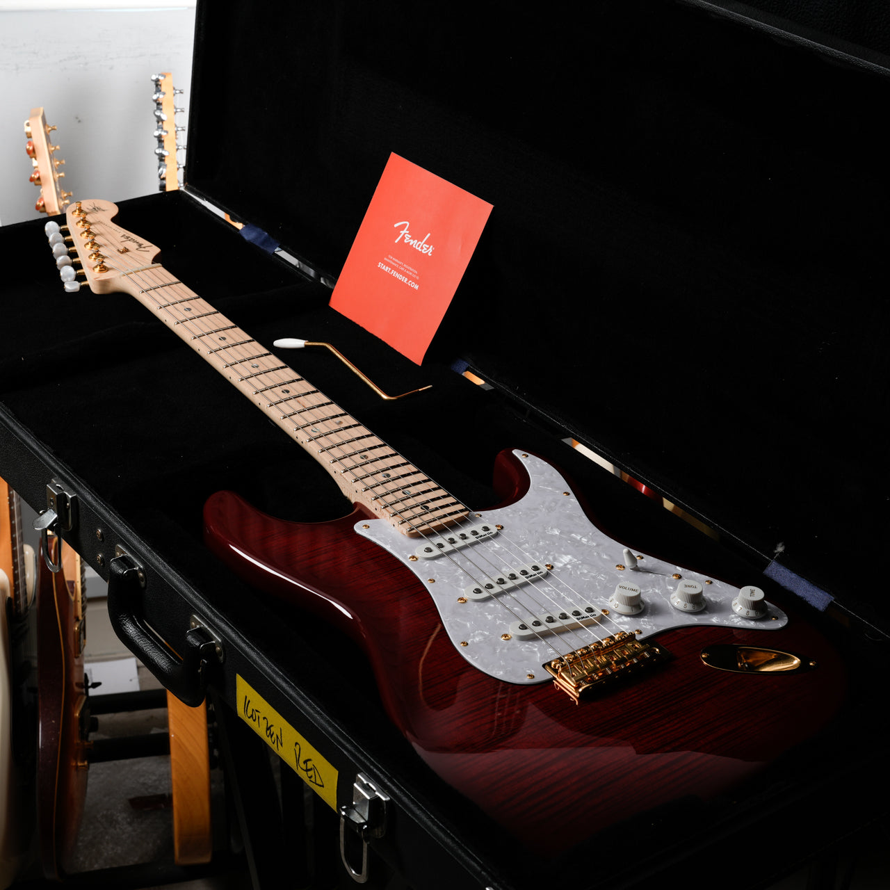 Fender STR RK Richie Kotzen Signature Stratocaster MIJ 2022 - See Thru Red