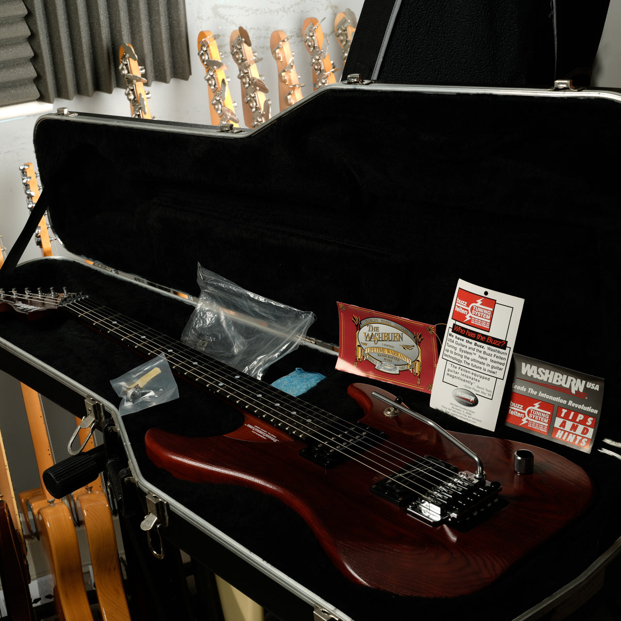 Washburn USA N4 2001 - Padauk Stain