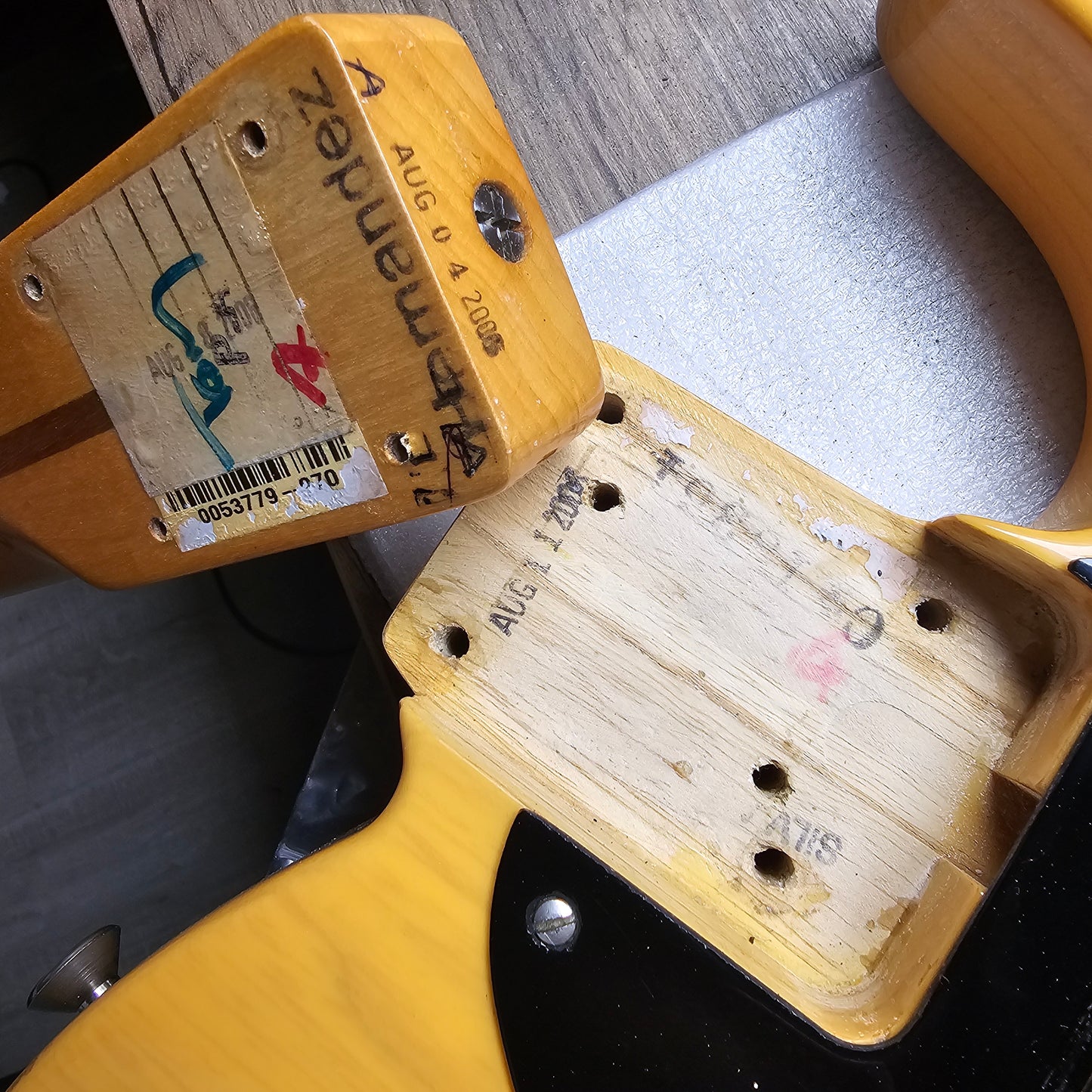 Fender American Vintage '52 Telecaster 2000s - Butterscotch Blonde