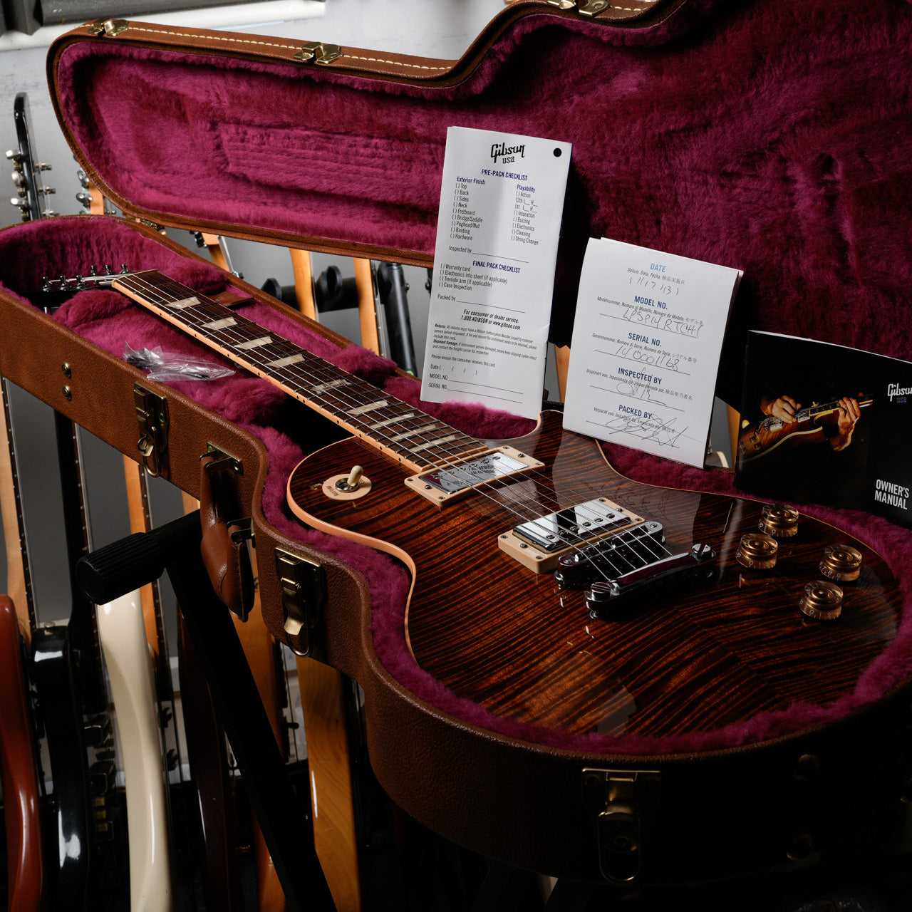 Gibson Les Paul Standard Plus 2014 - Root Beer Burst Perimeter