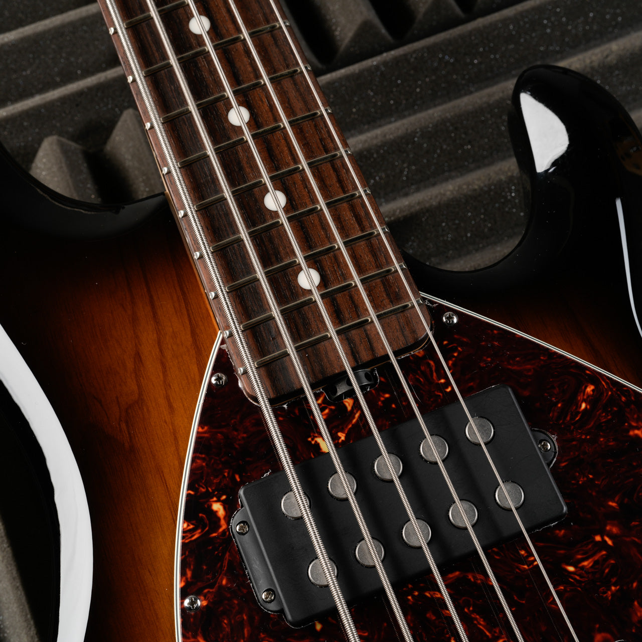 Ernie Ball Music Man StingRay 5 HH with Rosewood Fretboard 2016 - Tobacco Burst