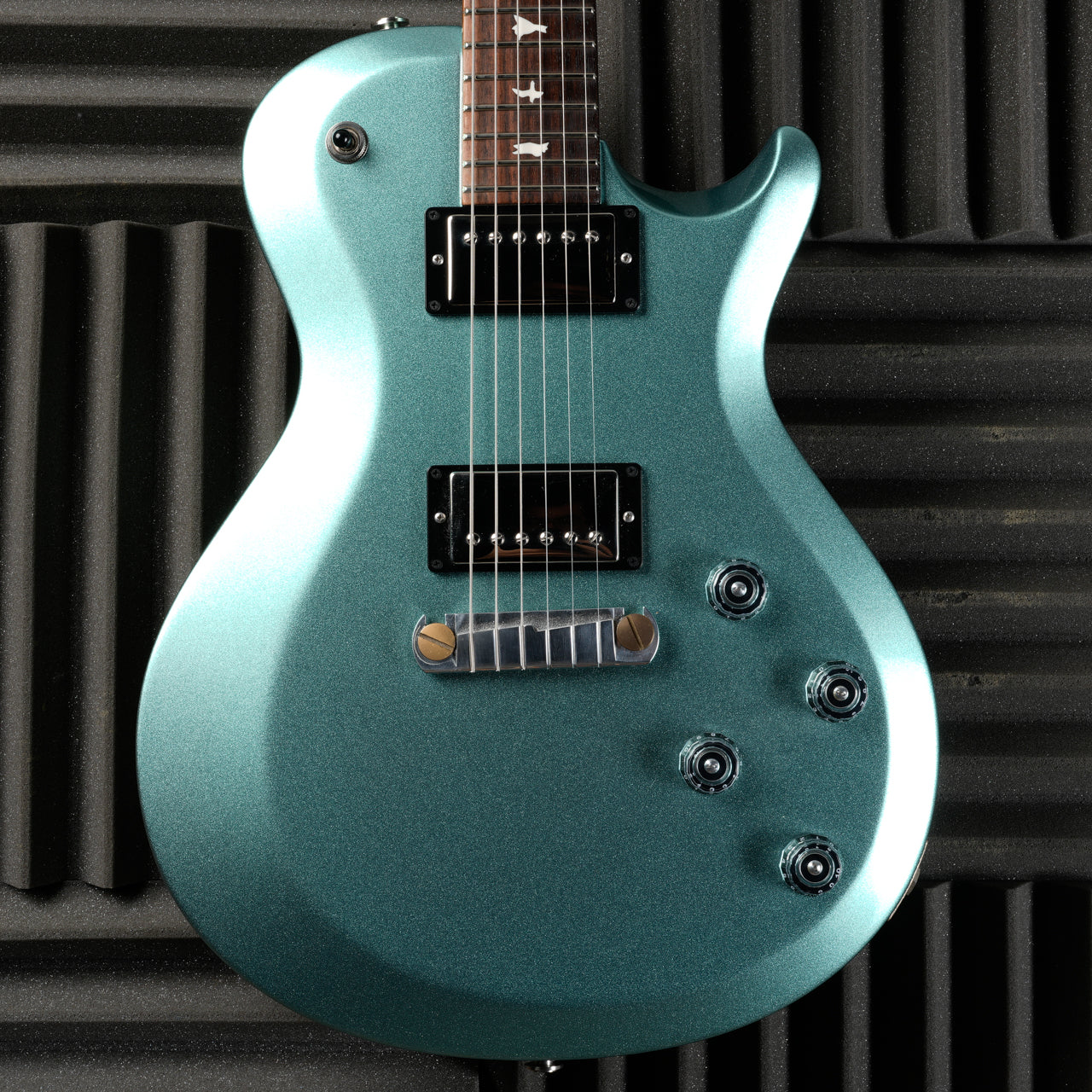 PRS S2 Singlecut Standard with Birds Inlay - 2016 - Frost Green Metallic