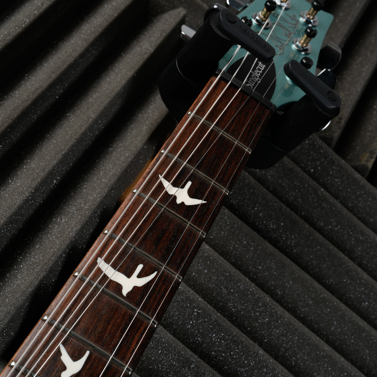PRS S2 Singlecut Standard with Birds Inlay - 2016 - Frost Green Metallic