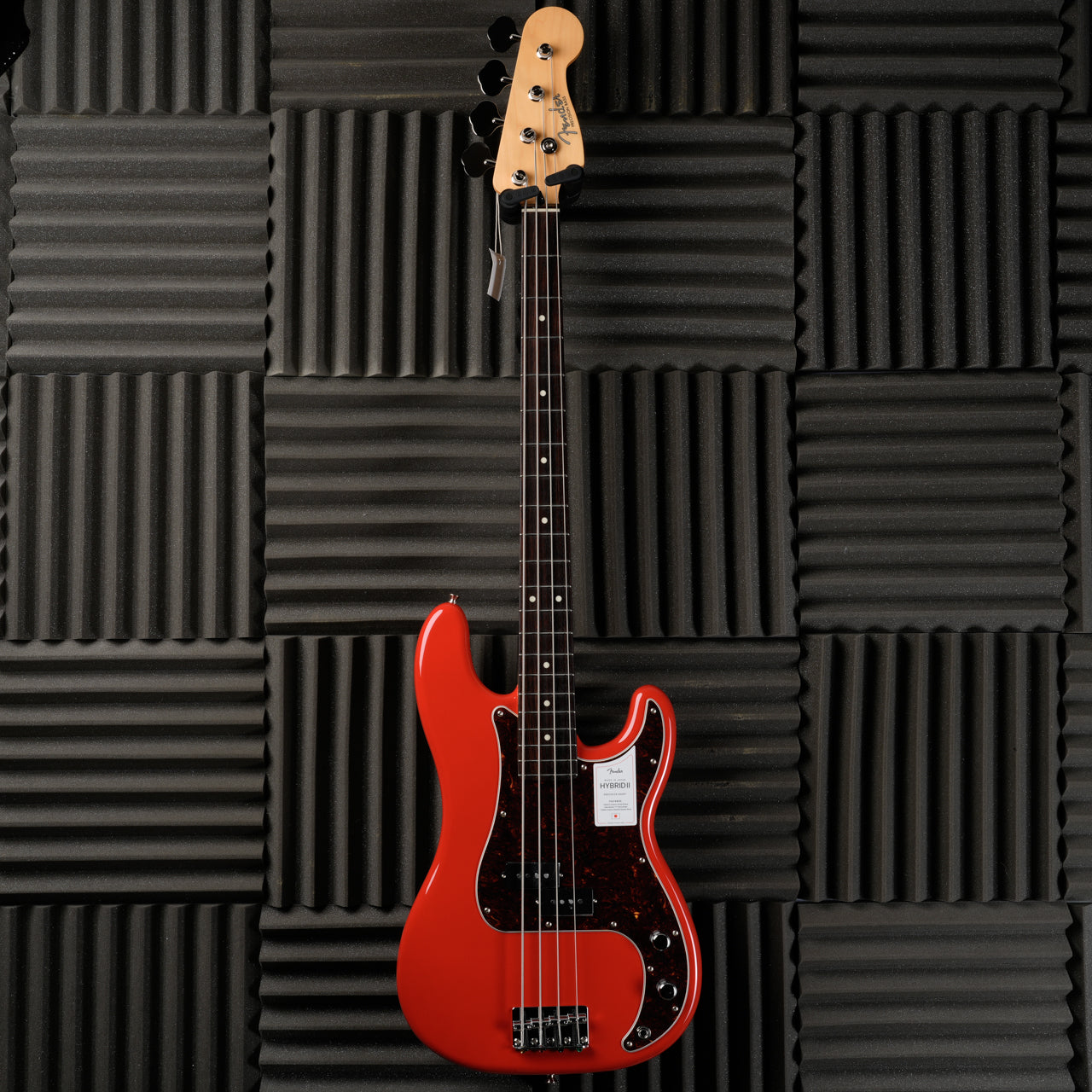 Fender MIJ Hybrid II Precision Bass with Rosewood Fretboard 2021 - Present - Modena Red