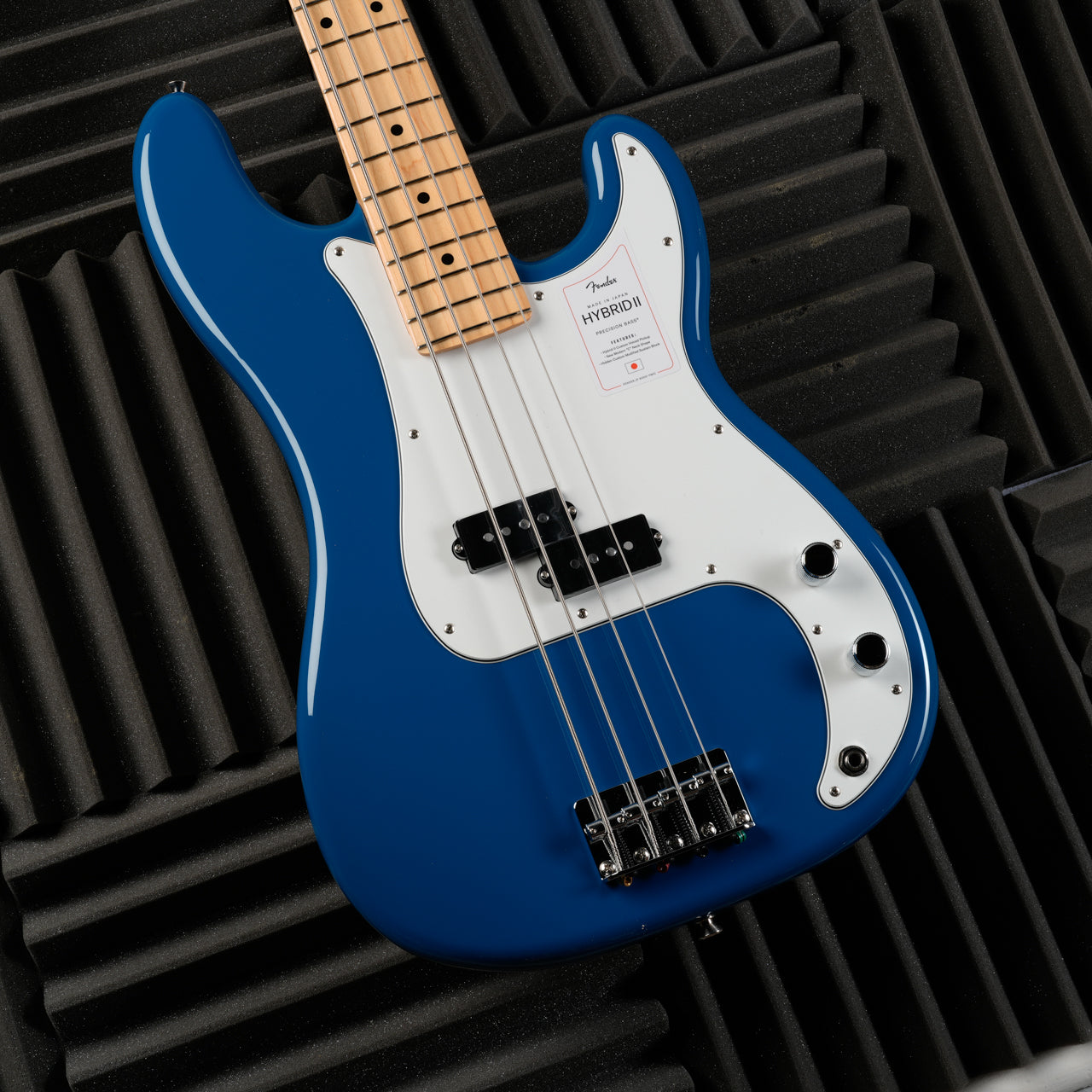Fender MIJ Hybrid II Precision Bass with Maple Fretboard 2021 - Present - Forest Blue