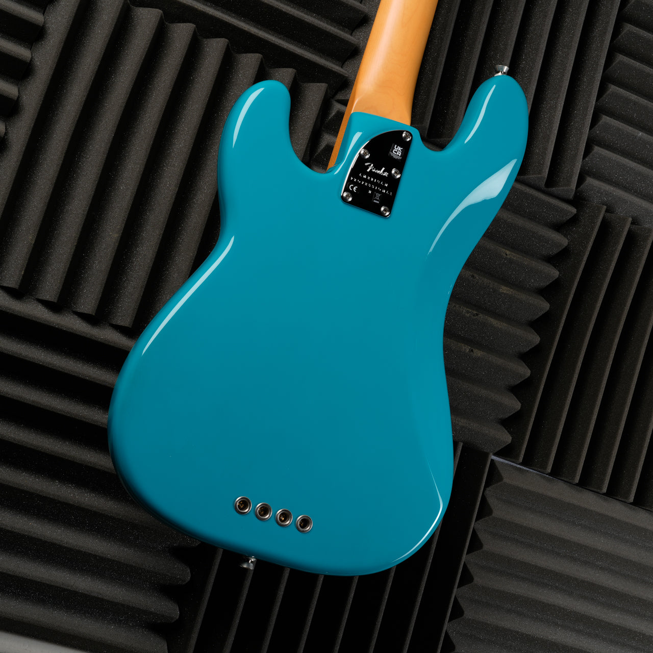 Fender American Professional II Precision Bass with Maple Fretboard 2023 - Miami Blue