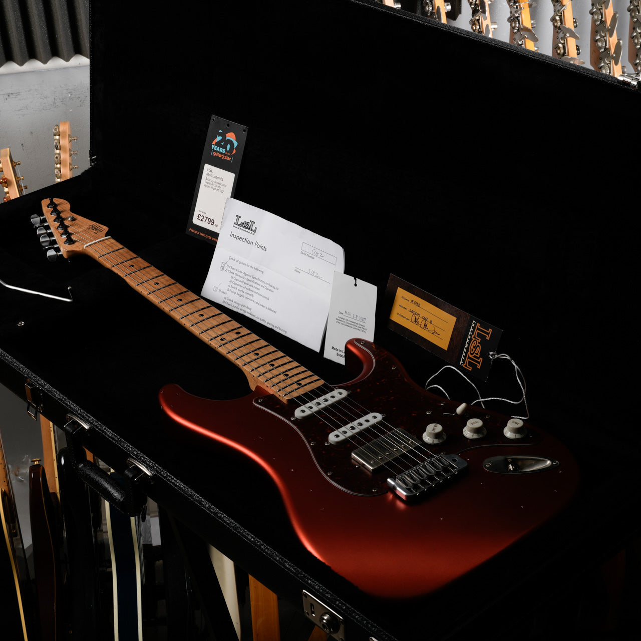 LsL Instruments Saticoy One B - Candy Apple Red