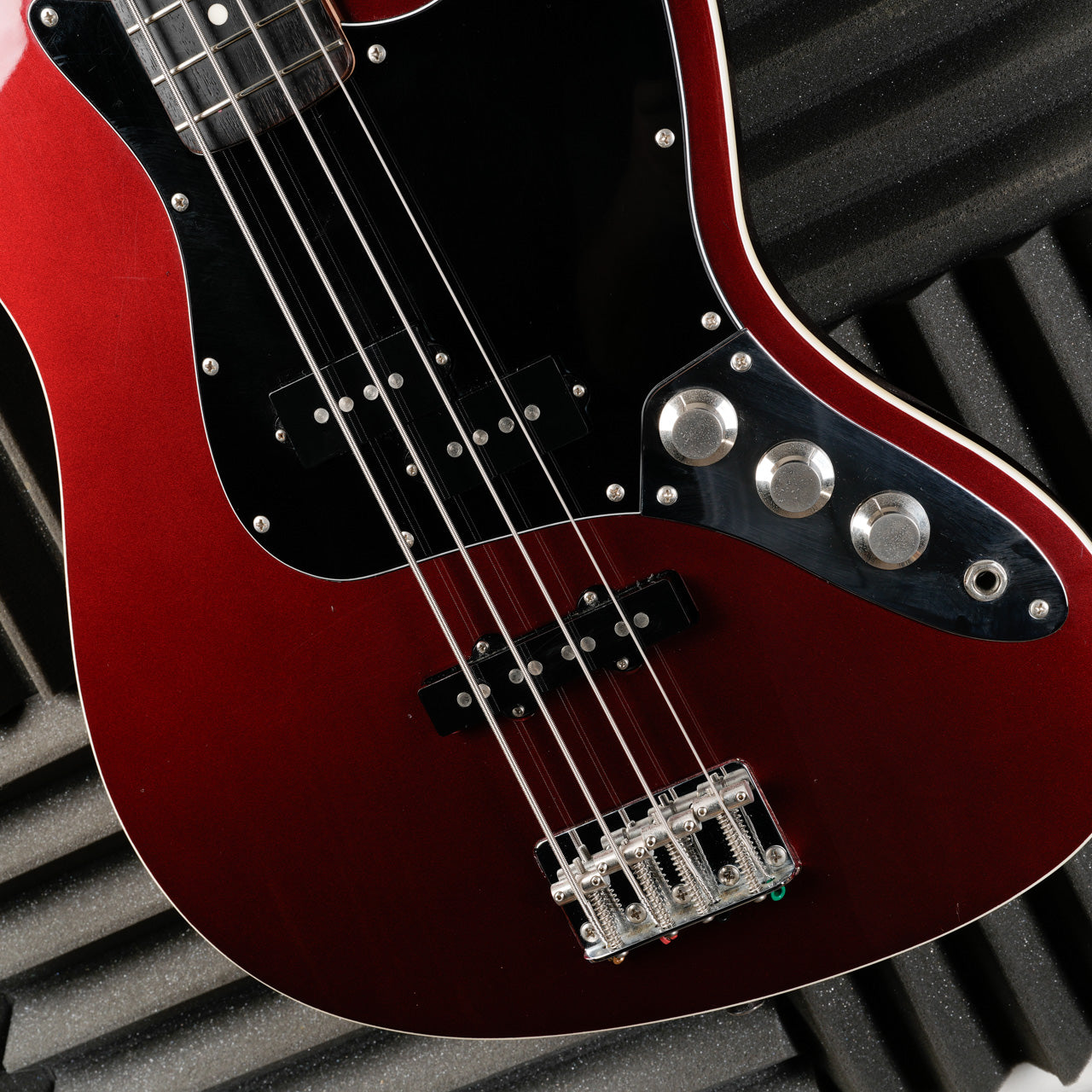 Fender AJB Aerodyne Jazz Bass 2012 - Old Candy Apple Red