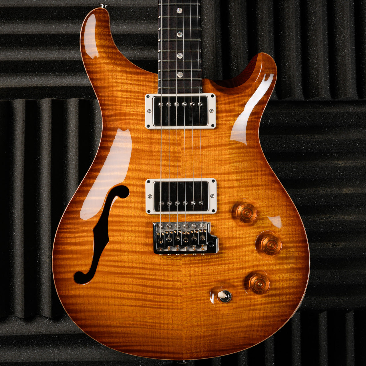 PRS DGT Semi-Hollow David Grissom Tremolo Signature 2024 - McCarty Sunburst
