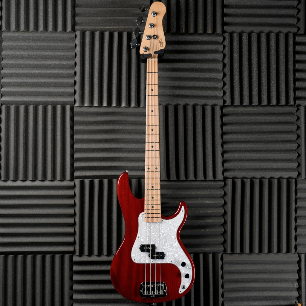 G&L 40th Anniversary SB-1 2020 - Clear Ruby Red