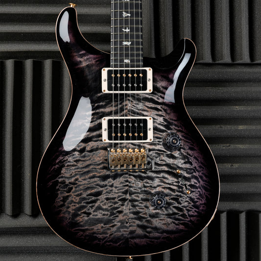 PRS Custom 24 10-Top 2021 - Custom Colour Charcoal Smokeburst