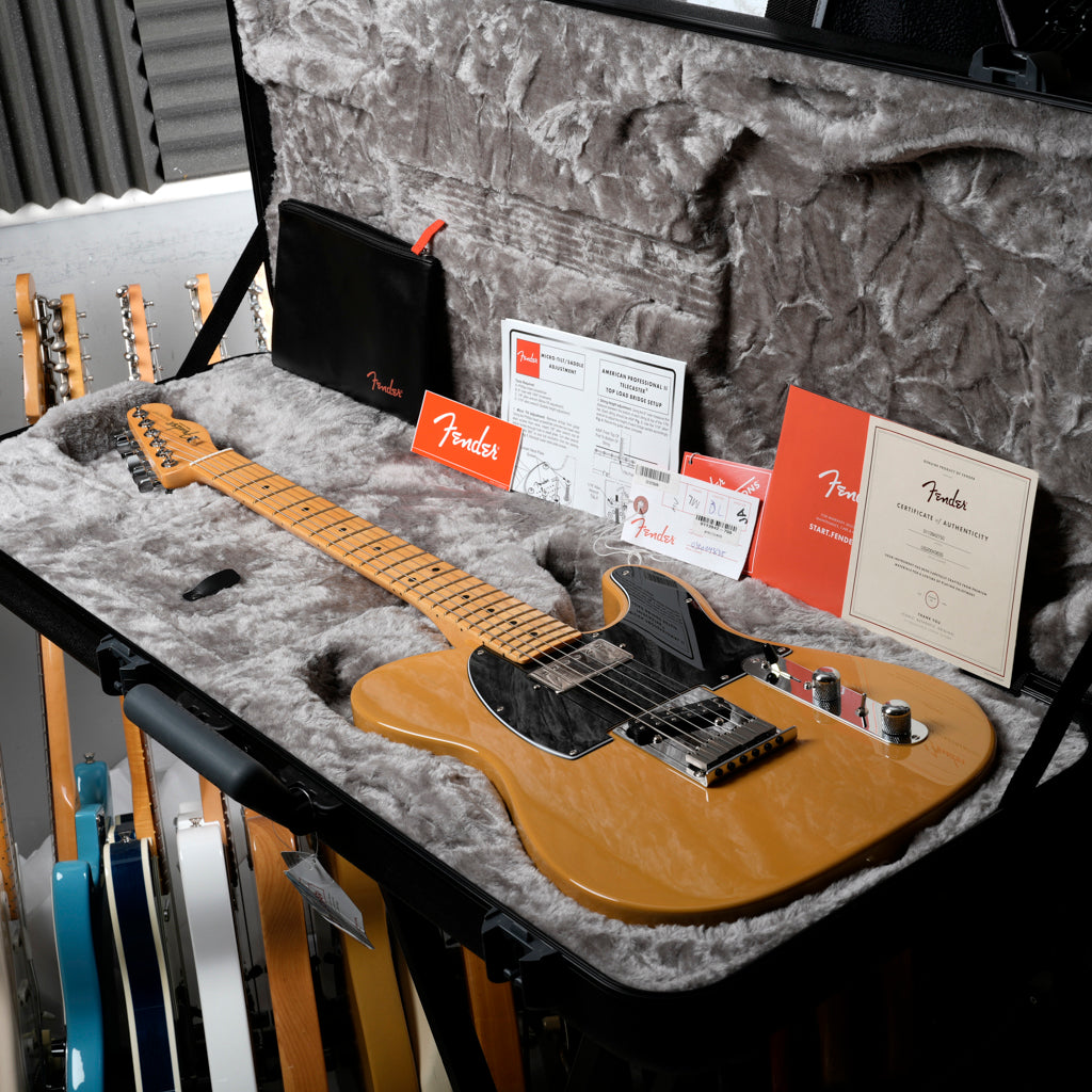 Fender American Professional II Telecaster with Maple Fretboard 2020 - Present - Butterscotch Blonde