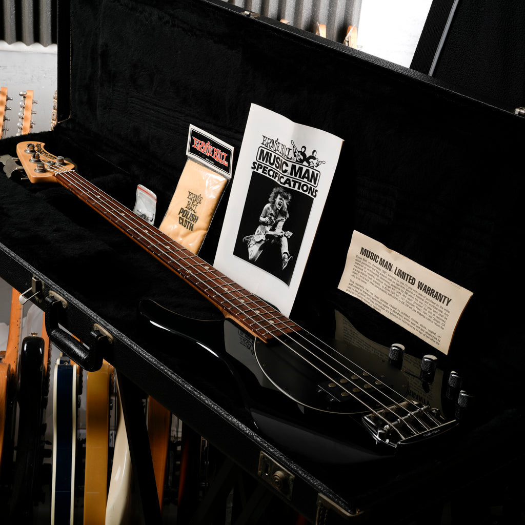 Ernie Ball Music Man Sterling 4 H with Rosewood Fretboard 1994 - Black