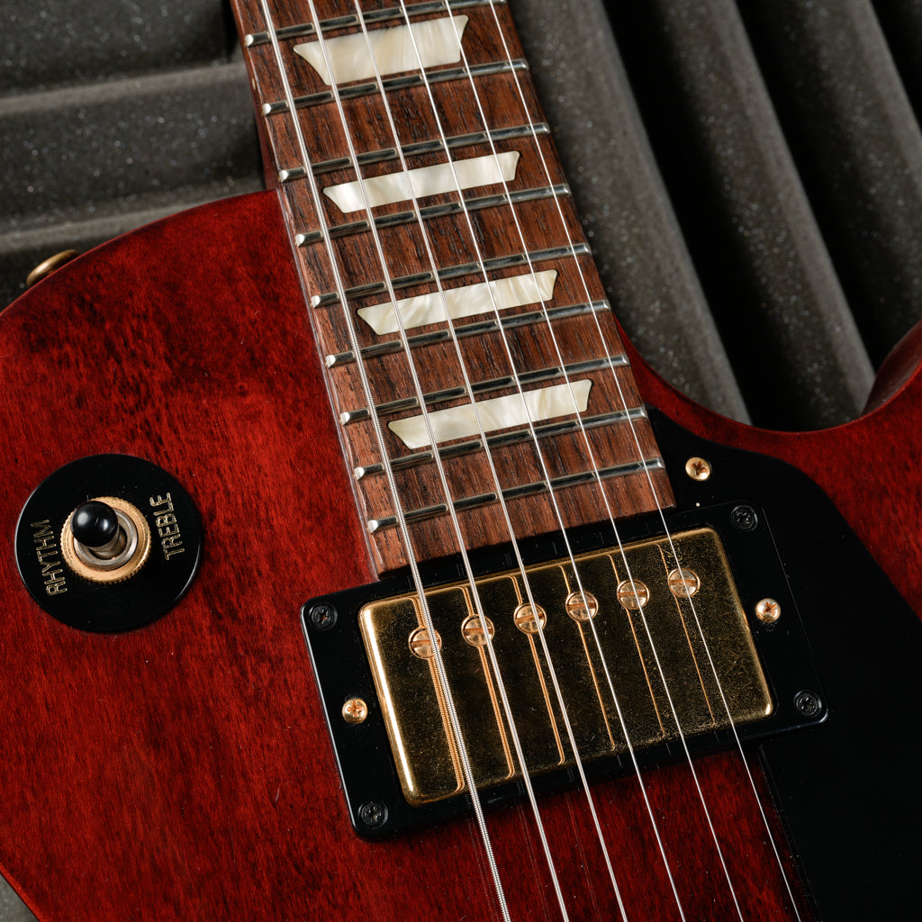 Gibson Les Paul Studio with Gold Hardware - 2009 - Wine Red