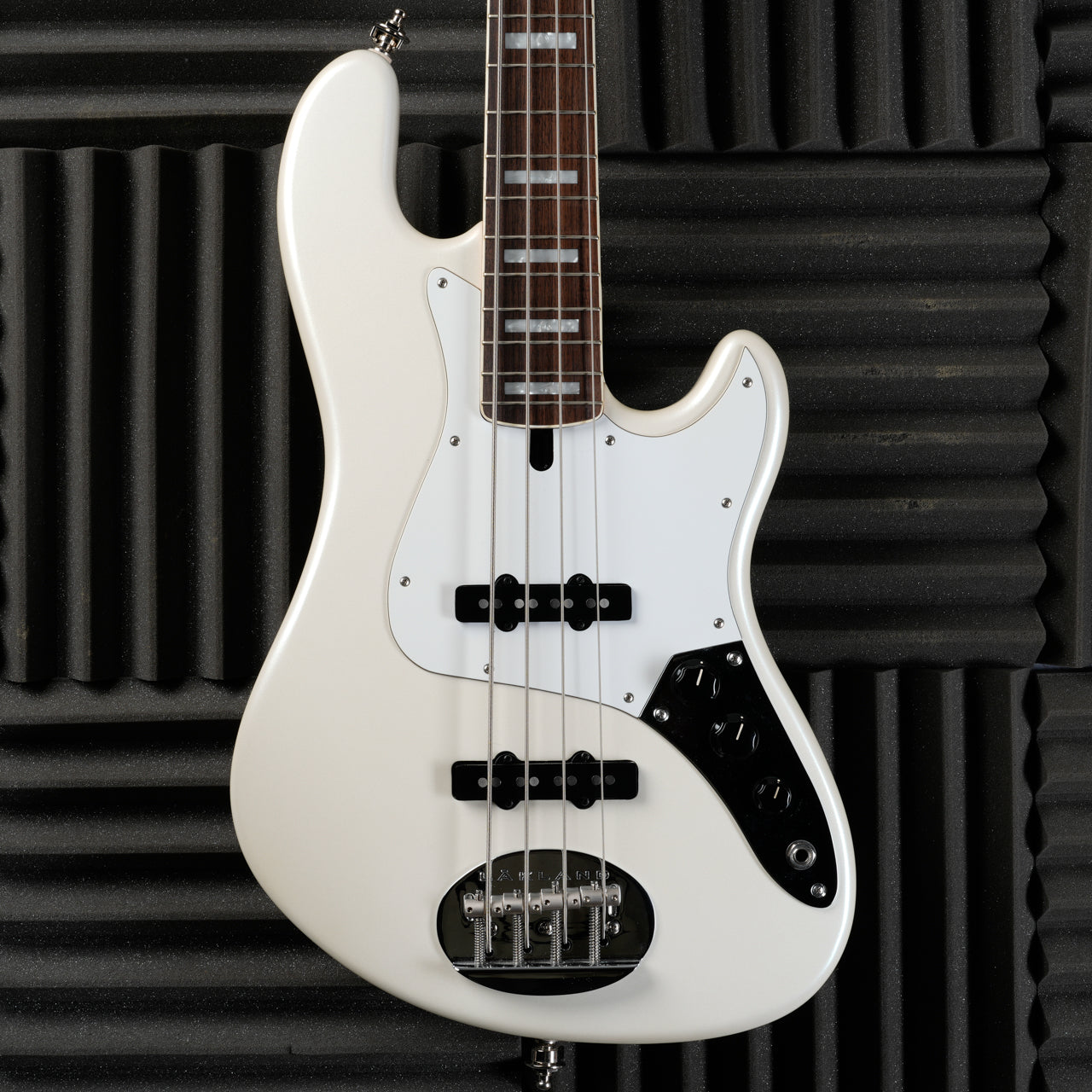 Lakland Skyline DJ-4 Darryl Jones Signature 4-String with Rosewood Fretboard 2008 - White Pearl