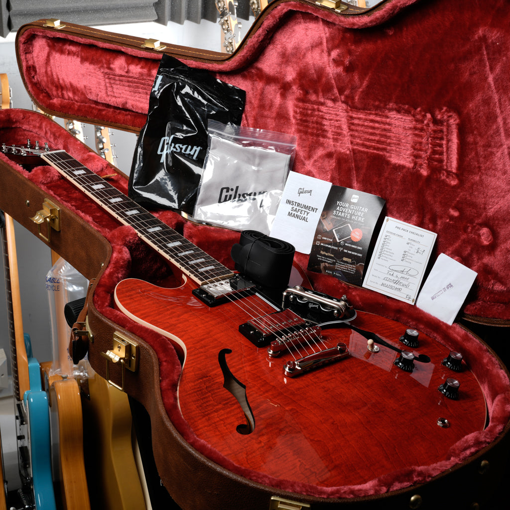 Gibson ES-335 Block 2025 - Figured Sixties Cherry