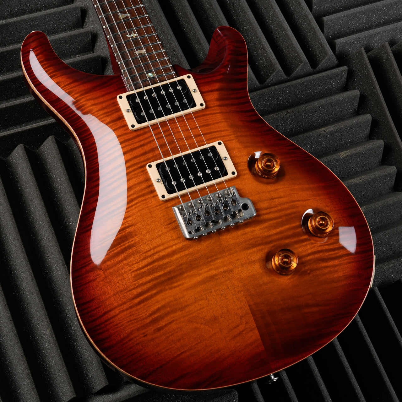 PRS Custom 24 2007 - Dark Cherry Sunburst