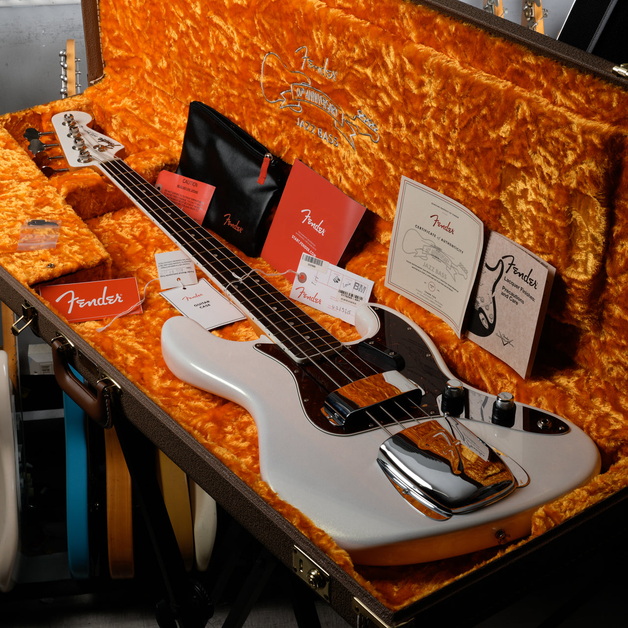 Fender 60th Anniversary Jazz Bass 2020 - Arctic Pearl