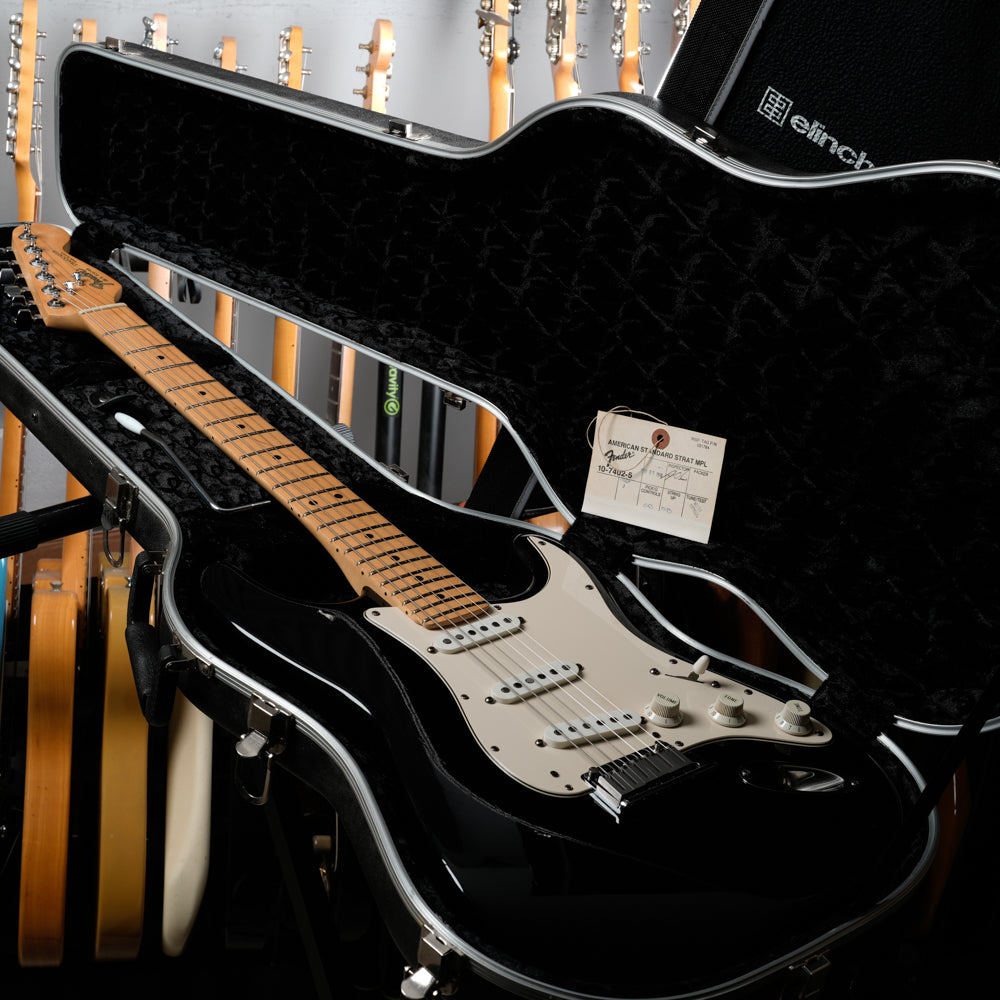 Fender American Standard Stratocaster with Maple Fretboard 1989 - Black