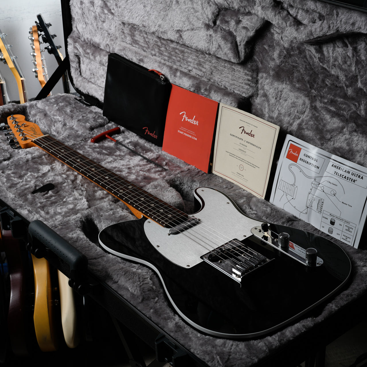 Fender American Ultra Telecaster with Rosewood Fretboard 2022 - Texas Tea