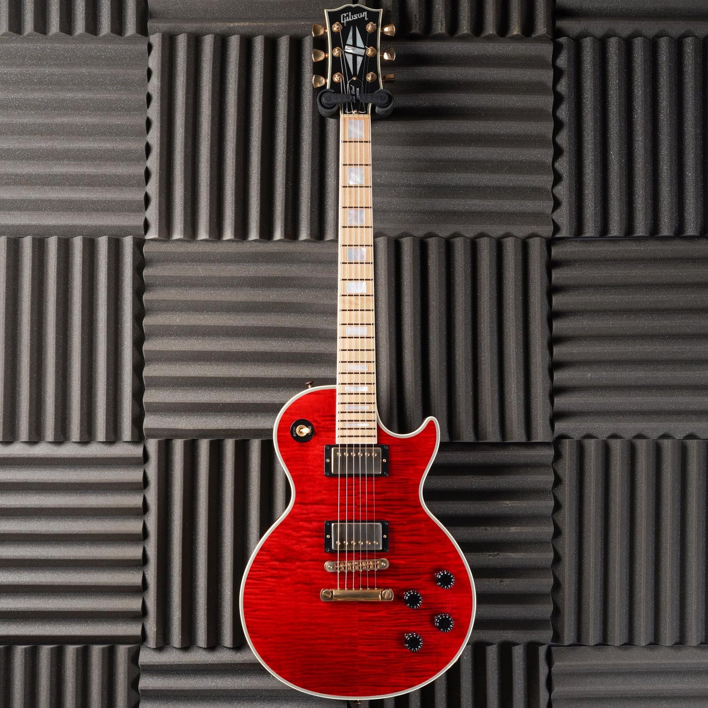 Gibson Custom Shop Les Paul Custom Figured Cherry Red Translucent 2012