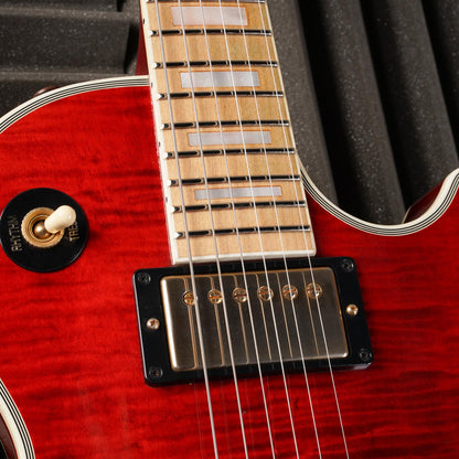 Gibson Custom Shop Les Paul Custom Figured Cherry Red Translucent 2012