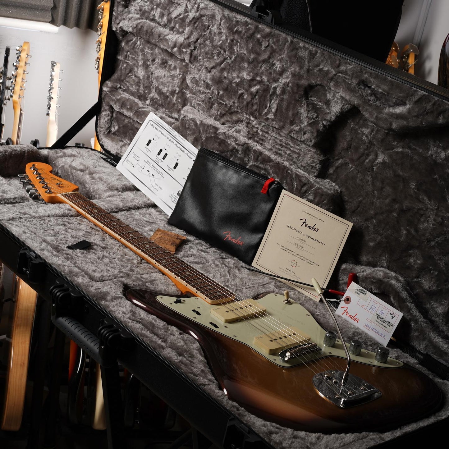 Fender American Ultra Jazzmaster with Rosewood Fretboard 2019 - Present - Mocha Burst