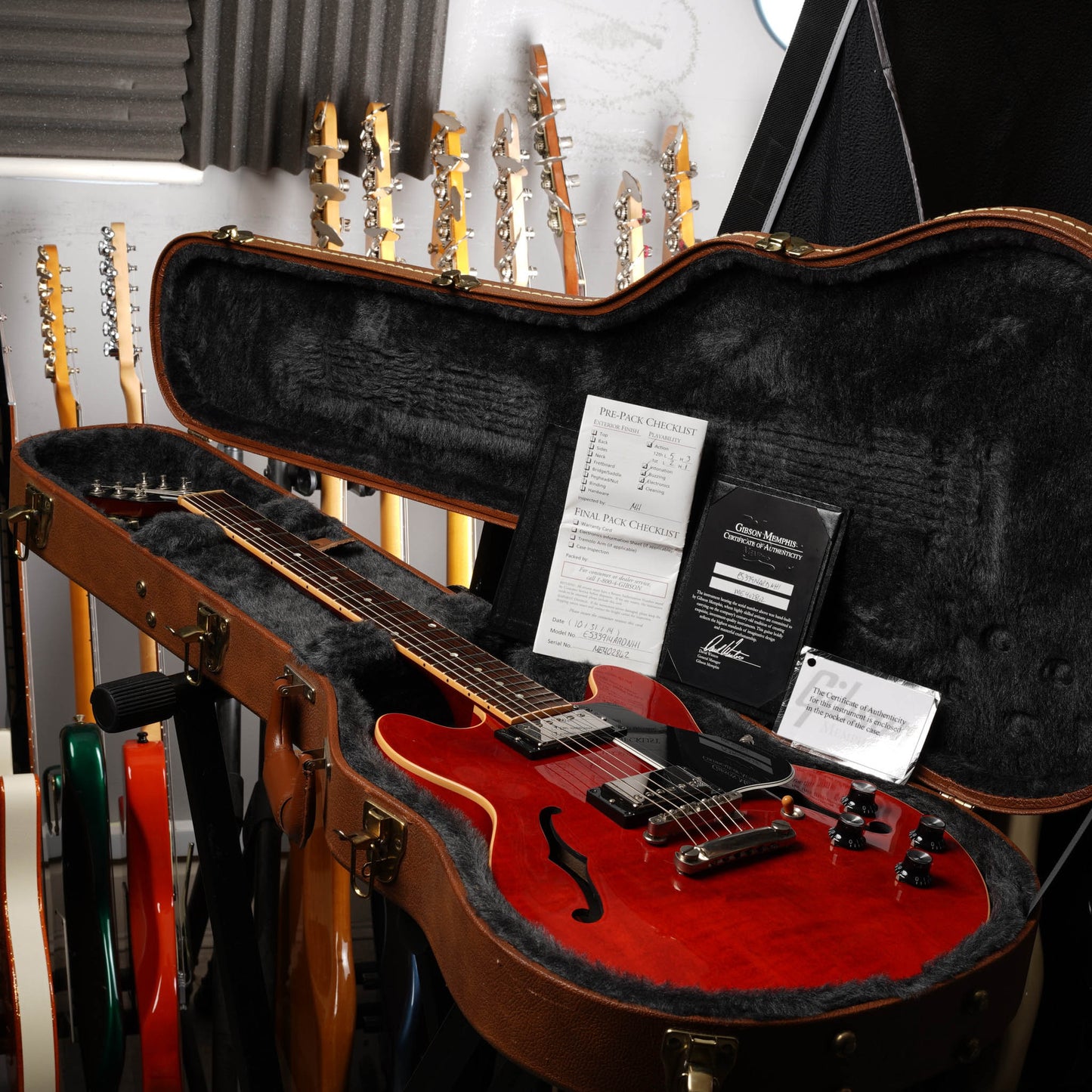 Gibson ES-339 with Dot Inlays 2014 - Antique Red Cherry