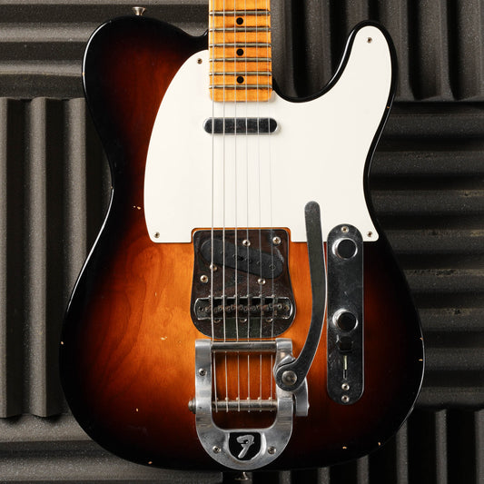 Fender Custom Shop Limited Edition Twisted Telecaster Journeyman Relic 2017 - Wide Fade 2 Colour Sunburst