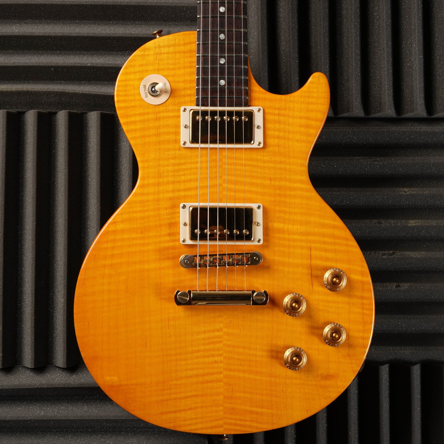 Gibson Les Paul Junior Special Plus with Humbuckers 2002 - Trans Amber