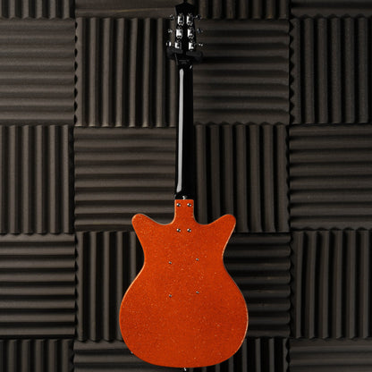 Danelectro 59M NOS+ Metalflake 60th Anniversary 2019 - Present - Orange Metalflake